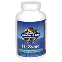 Garden of Life Omega-Zyme Digestive Enzyme Blend, Caplets, 180-Count Bottle