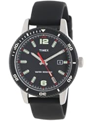 Timex Unisex T2N6639J Originals Dive Style Black Strap Watch