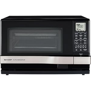 Review and Buying Guide of Buying Guide of Sharp 1 Cu. Ft. 3-in-1 Microwave Oven with Steamwave and Grill Functions - AX-1100S