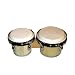 Musical Instruments : Light Wood Tunable Bongos with Tuning Key