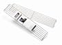 Weber 3632 Warming Rack -
Measures 4-3/4" x 23-1/16" with 4 pins extruding out  past the 23-1/16" end . Weber part #80640
