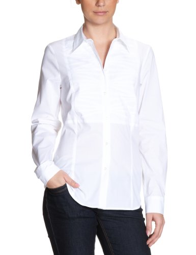 Seidensticker Damen Bluse Regular Fit, 376741, Gr. 38, Wei&szlig; (01) Preisvergleich