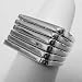 Sterling Silver Stackable Square Ring Set