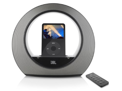 JBL Radial micro Dockingstation mit Fernbedienung für Apple iPod schwarz