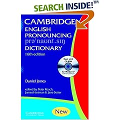 English Pronouncing Dictionary (16th Edition) (With CD-ROM)