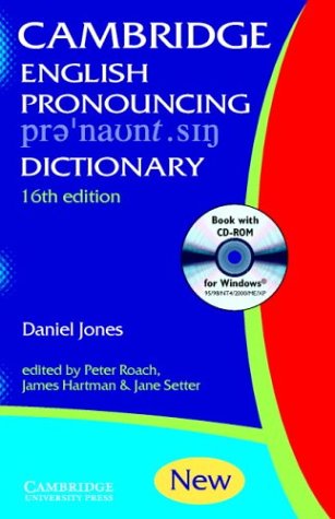 English Pronouncing Dictionary with CD-ROM under Phonetics & Phonics in The Books Store
