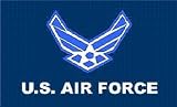 Air Force New Style MILITARY Flag - 3 foot by 5 foot Polyester (NEW)
