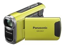 Panasonic SDR-SW21 Flash Memory Underwater & Sports Camcorder With SD Card Slot - Green