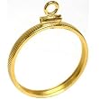 14K Gold COIN BEZEL for $5.00 1839-1908 Coins