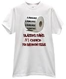 TRAIL BLAZERS FANS NUMBER ONE CHOICE FOR TOILET PAPER CRAP ON LAKERS BASKETBALL T SHIRT jersey