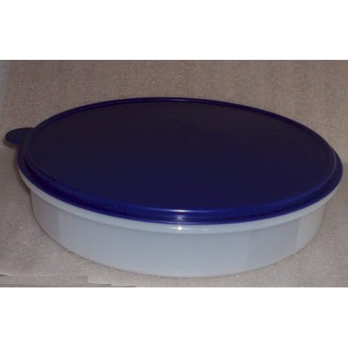 Tupperware Round Pie Taker Cupcake Keeper Storage Container