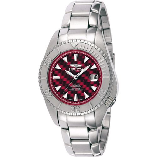Invicta Men's 3357 II Collection Topissimo Automatic Red Carbon Fiber Dial Watch