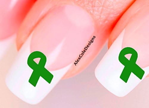 Awareness Ribbon Stickers Decals (Green)