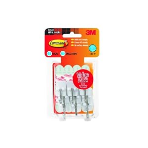 3M Command 17067-VP Small Wire Hooks Value Pack