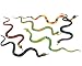12 Rubber RAINFOREST Snakes/14" Rain Forest Snake Figures/PARTY Favors/NATURE Toys/Anaconda/BOA Constrictor/Rattle/CORAL/Viper