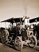 Wallmonkeys Peel and Stick Wall Decals - Old Steam Engine Tractor - Removable Graphic
