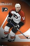Philadelphia Flyers (Simon Gagne) Sports Poster Print - 24