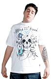 Artful Dodger Skull & Blood Tee in Bright White