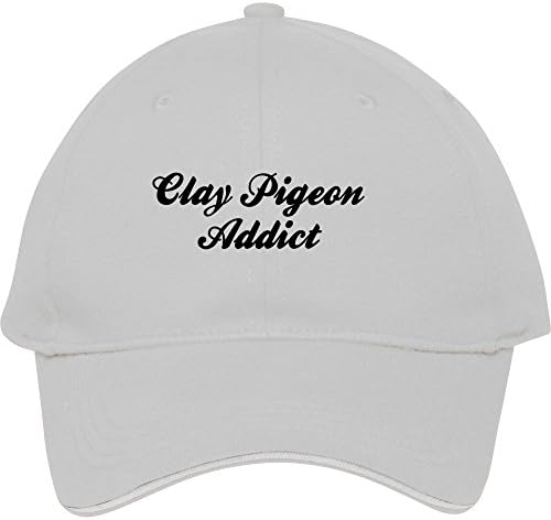 2015 Male/female Best Style Clay_pigeon_addict Snapback For Outdoor Head Wear Cheap Price Quick Shipping White Cotton Genesim Baseball