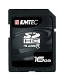 EMTEC 16 GB 133x High Speed SD Memory Card, Class 6 EKMSD16GB133XHC (Black)