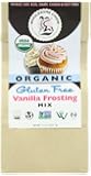 Wholesome Chow Organic Gluten Free Frosting Mix, Vanilla, 7.2 Ounce