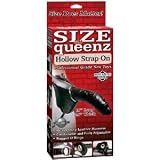 Pipedream Products Size Queenz Hollow Strap On, Black