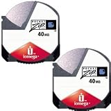 Iomega Pocket Zip Disk 40MB 2 Pack