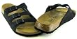 Betula Licensed by Birkenstock Black 3 Strap Sandal