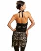 Vampy Lace Halter Dress Product Image