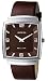 Invicta Men's Slim Collection Square Brown Leather Watch #5132