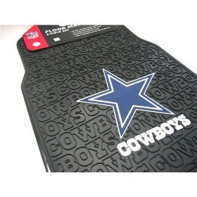 DALLAS COWBOYS NFL CAR TRUCK FLOOR MATS by NORTHWESTERN VINYL GO ROMO TO PACMAN JONES TEXAS STADIUM STAR