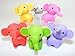 6Pcs Japanese Iwako Erasers-Elephants