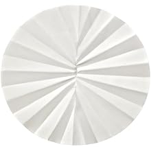 Whatman 10311351 Quantitative Folded Filter Paper, 7-12 Micron, Grade 591-1/2, 240mm Diameter (Pack of 50)
