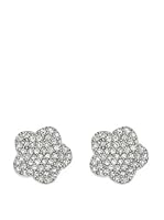 My Silver Pendientes Diamond Nature