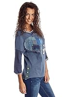 Desigual Sudadera Filem (Azul)