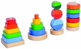 Plan Education Mathematics Wooden Stacking Sorter