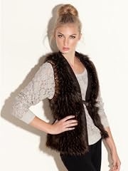 Best Price GUESS Beca Faux-Fur Vest For Sale Reviews.