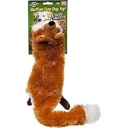 Crazy Critter Fox Stuffing Free Dog Toy - As Seen on TV