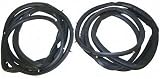 89-95 TOYOTA PICKUP FRONT DOOR WEATHERSTRIP SET TRUCK, - Fits On (Pair), Do-It-Yourself-Kit (1989 89 1990 90 1991 91 1992 92 1993 93 1994 94 1995 95) T450704 N/A