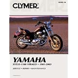 1981-2003 Yamaha XV 535 1000 Virago Clymer Repair Manual by Clymer
