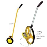 Measuring Wheels: Keson RRAW2 Road Runner Outdoor/Long Run Wheels, Feets & inches, 25 1/4 in. dia., Single wheel