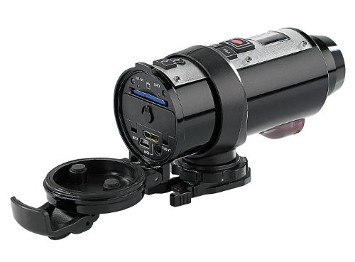 Somikon HD Action Camcorder (1 -fach opt. Zoom, Flash, Spritzwassergeschützt)