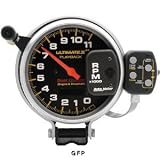 Auto Meter | 6883 5 Ultimate - Tachometer With Data Acquisition Playback - Dual Channel - 11,000 RPM - Black Finish