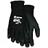 Memphis Glove N9690M Ninja Ice Double Layer Nylon Shell Gloves with HPT Dipped Palm and Fingertips, Black, Medium, 1-Pair