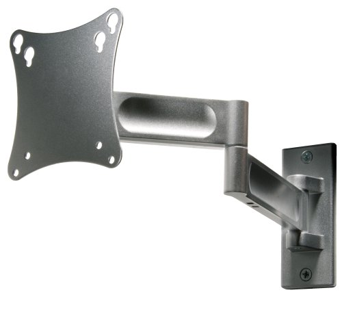 Peerless PA730 Articulating Wall Mount for 10-Inch to 22-Inch Flat Panel Displays (Gloss Silver)