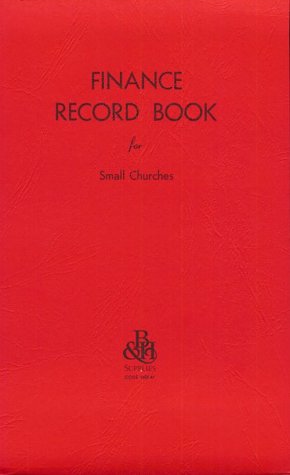 Finance Record Book for Small Churches