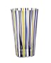 Eastern Design Venezia Blue Lagoon 1-Ounce Tall Beverage Glass, Set of 4