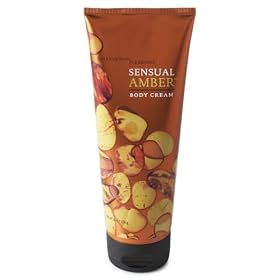 Bath & Body Works Sensual Amber Pleasures Collection Body Cream 8 oz (226 g)