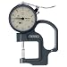 Mitutoyo 7316S Dial Thickness Gage, Groove Thickness Blade Anvil, 0-0.5" Range, 0.001" Graduation, +/-0.001" Accuracy