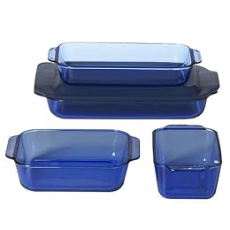 Pyrex Original 5-pc. Baking Set - Cobalt Blue : Target